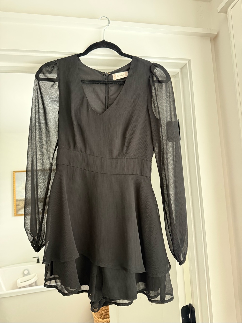 Altar'd State Black Women's Romper